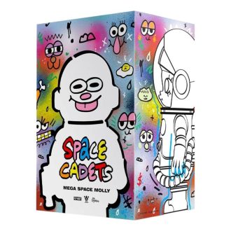 Mega Space Molly 400% Jon Burgerman Space Cadets Confezioni sigillate (1 scatola cieca)