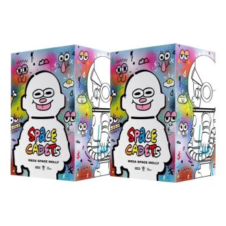 Mega Space Molly 400% Jon Burgerman Space Cadets Confezioni sigillate (2 scatole cieche)