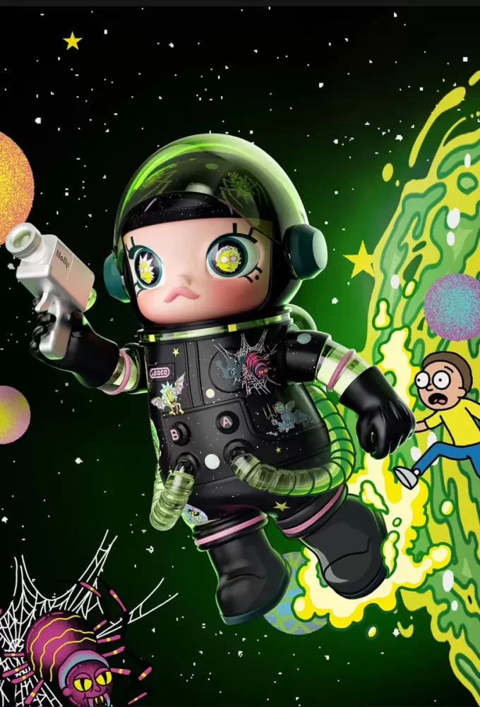 MEGA SPACE MOLLY 400% Rick e Morty