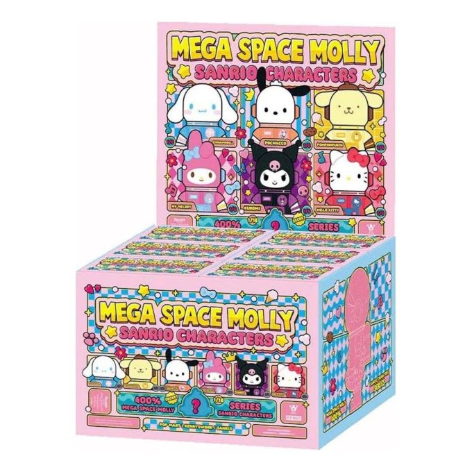 Mega Space Molly Sanrio Characters Confezione sigillata al 400% (6 Blind Box)