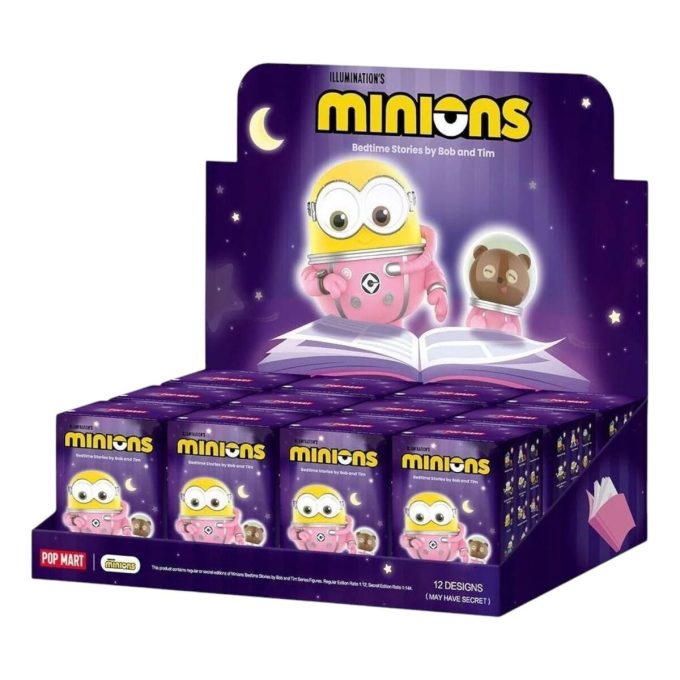 Minions Bedtime Stories di Bob e Tim Figures Confezione sigillata (12 scatole cieche)