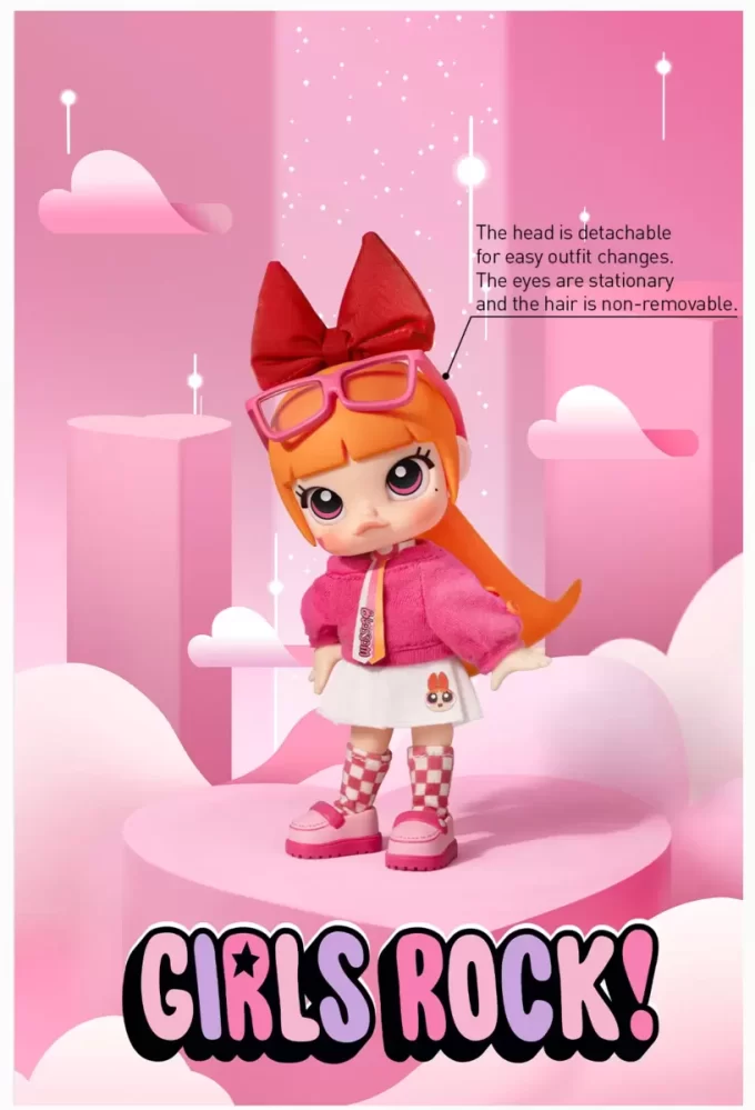 MOLLY × Action figure della serie The Powerpuff Girls