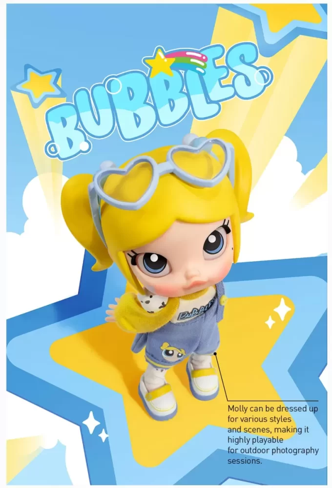 MOLLY × Action figure della serie The Powerpuff Girls