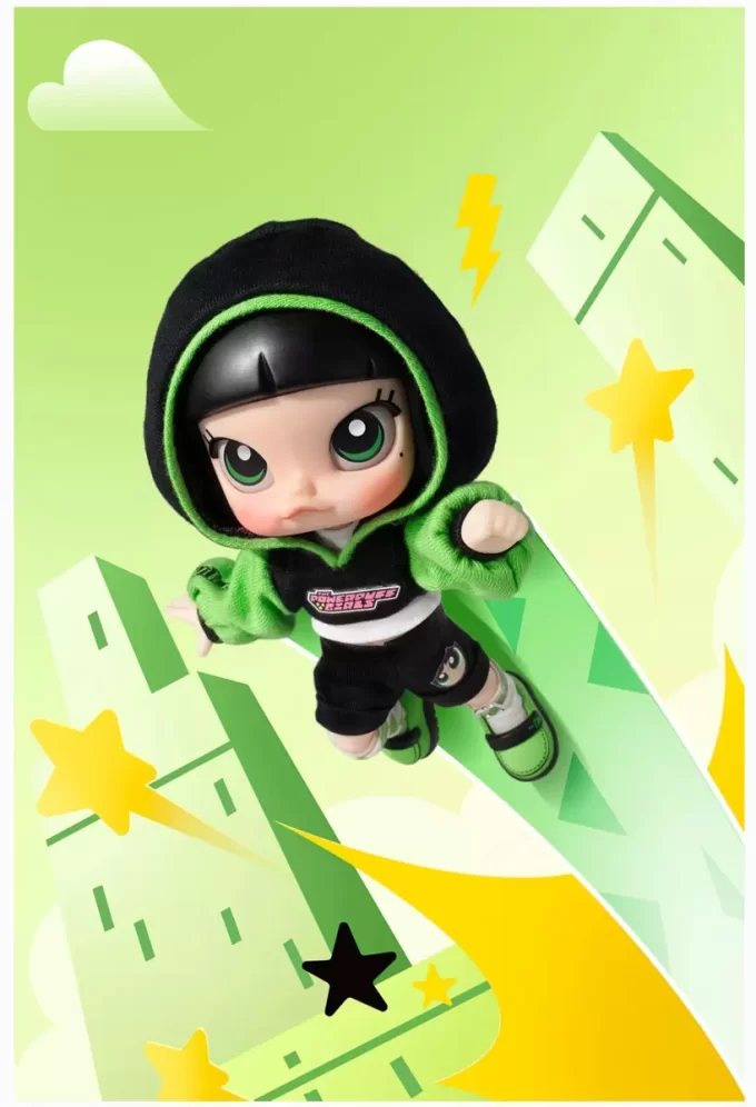 MOLLY × Action figure della serie The Powerpuff Girls