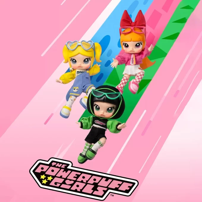 MOLLY × Action figure della serie The Powerpuff Girls