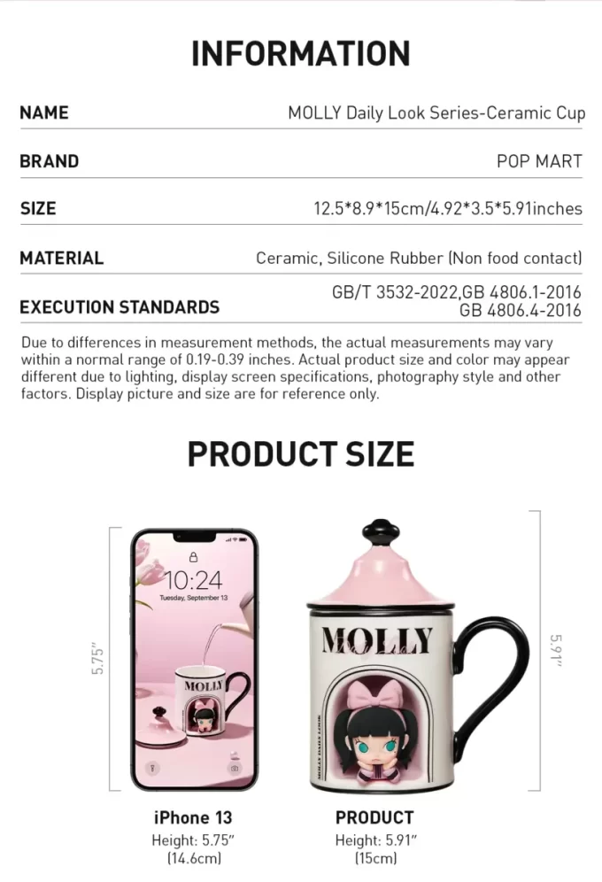 MOLLY Daily Look Series – Tazza in ceramica