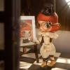 MOLLY Pittrice Vittoriana 1/8 Action Figure