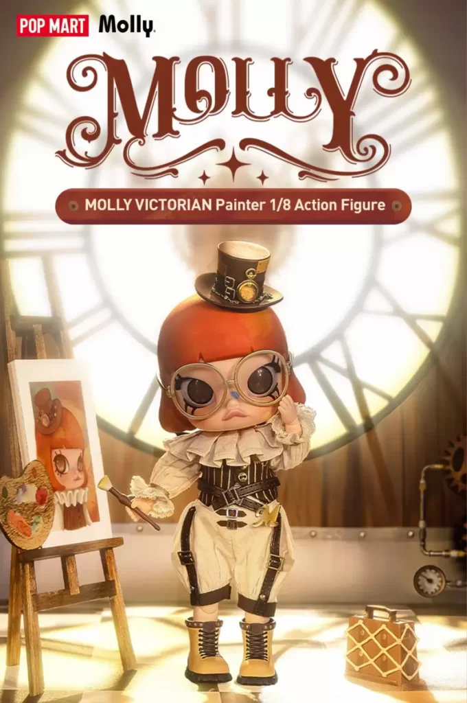 MOLLY Pittrice Vittoriana 1/8 Action Figure