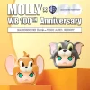 MOLLY X Warner Bros. 100th Anniversary Series – Borsa per auricolari (Tom e Jerry)