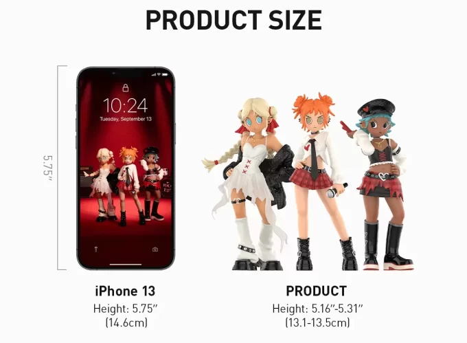 Peach Riot Bloody Valentine Figure