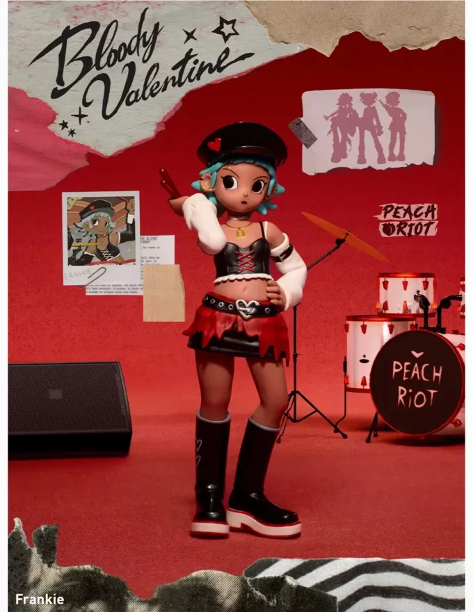 Peach Riot Bloody Valentine Figure