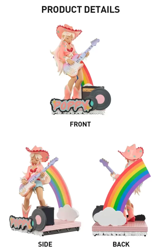 Peach Riot Rainbow Riot Figurina – Papavero