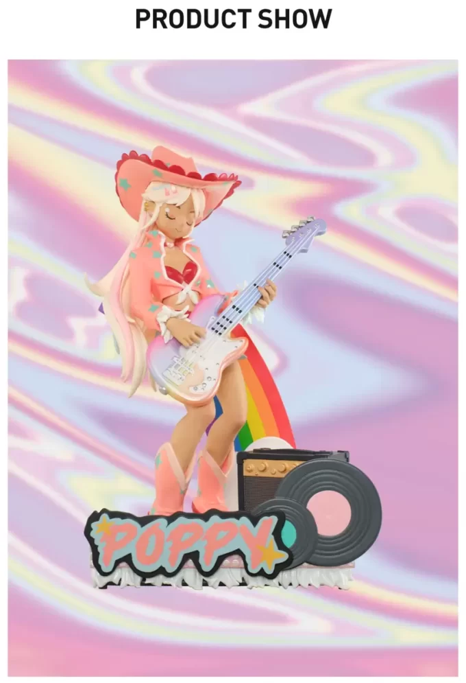 Peach Riot Rainbow Riot Figurina – Papavero