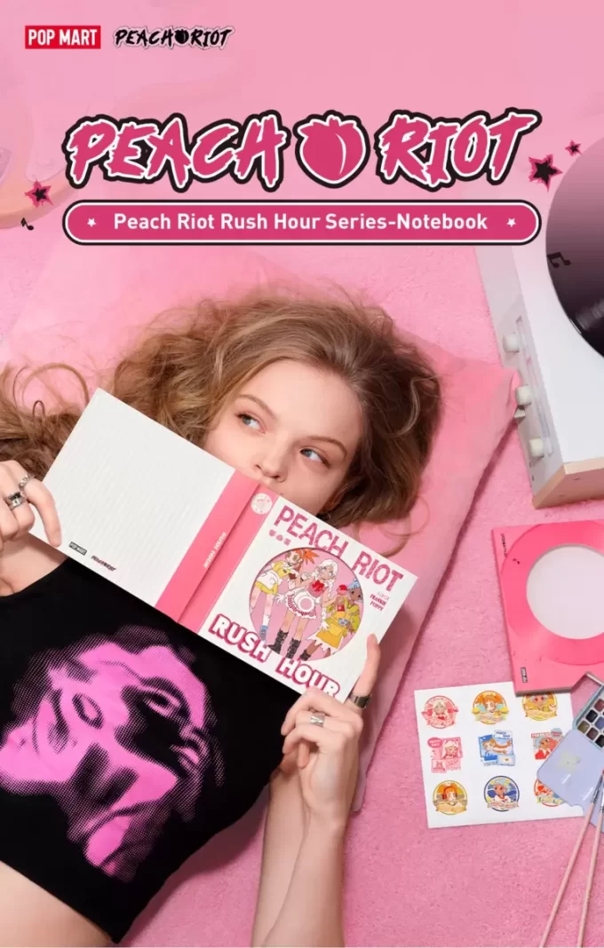 Peach Riot Rush Hour Series-Notebook Peach Riot Rush Hour Series-Notebook