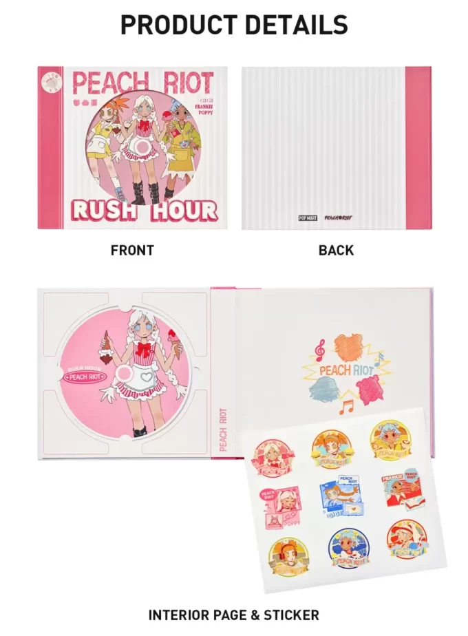 Peach Riot Rush Hour Series-Notebook Peach Riot Rush Hour Series-Notebook