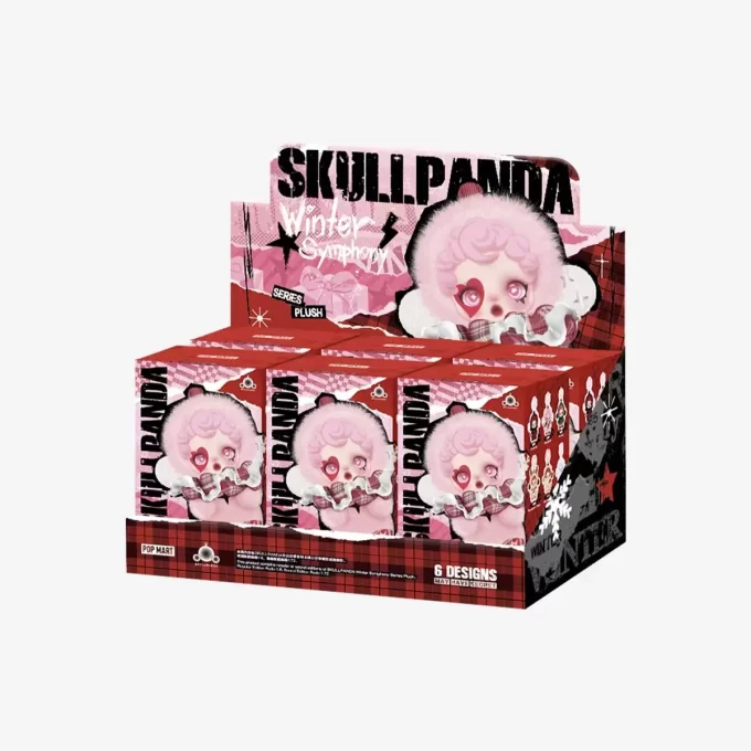 Peluche della serie Winter Symphony di SKULLPANDA