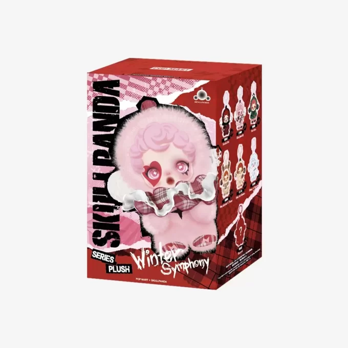 Peluche della serie Winter Symphony di SKULLPANDA