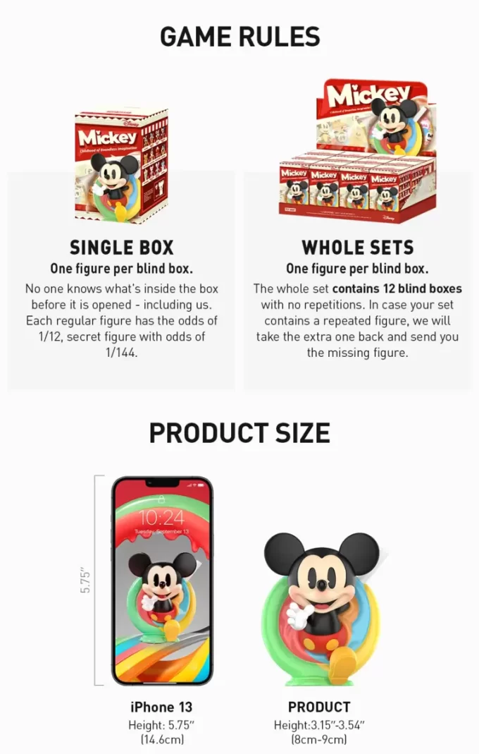 Personaggi della serie Disney Mickey Childhood of Boundless Imagination Personaggi della serie Disney Mickey Childhood of Boundless Imagination