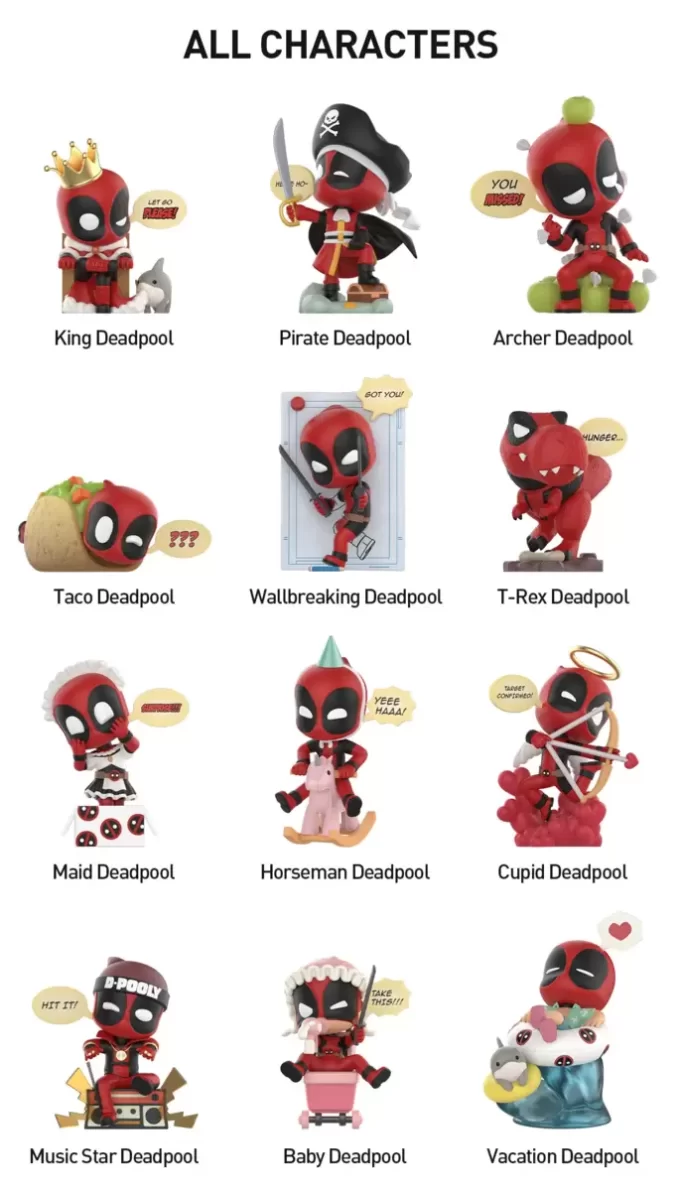 Personaggi della serie Marvel Deadpool Personaggi della serie Marvel Deadpool