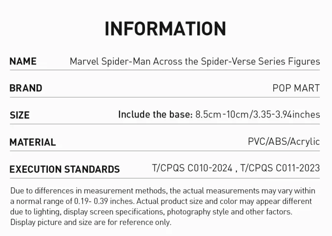 Personaggi della serie Marvel Spider-Man Across The Spider-Verse