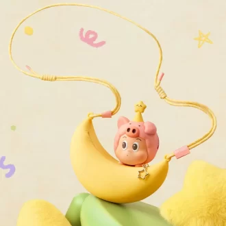 POP BEAN Borsa a tracolla in silicone scintillante per pigiama party