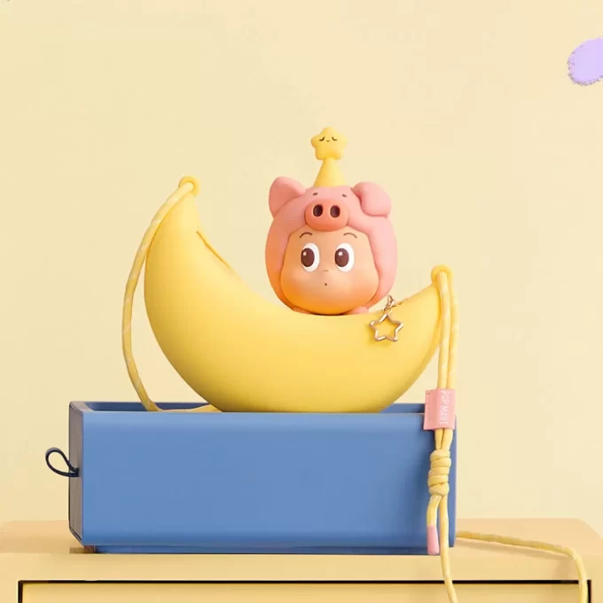 POP BEAN Borsa a tracolla in silicone scintillante per pigiama party
