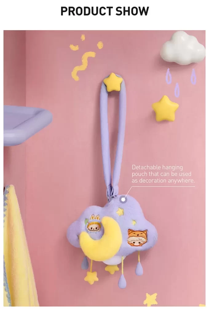 POP BEAN Pigiama Party Peluche Nuvola Luce Notturna POP BEAN Pigiama Party Peluche Nuvola Luce Notturna