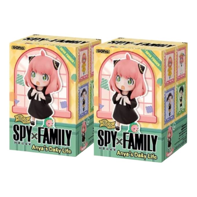 Pop Mart SPY X FAMILY Anya’s Everyday DLC Figures in confezione sigillata (2 Blind Box)