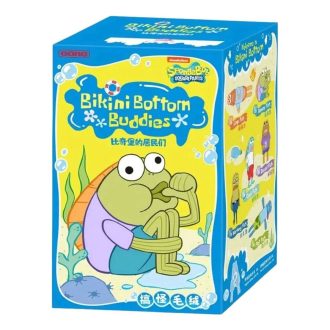 Pop Mart x Bikini Bottom Buddies – Confezione sigillata di peluche (1 scatola cieca)