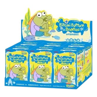 Pop Mart x Bikini Bottom Buddies – Confezione sigillata di peluche (6 scatole cieche)