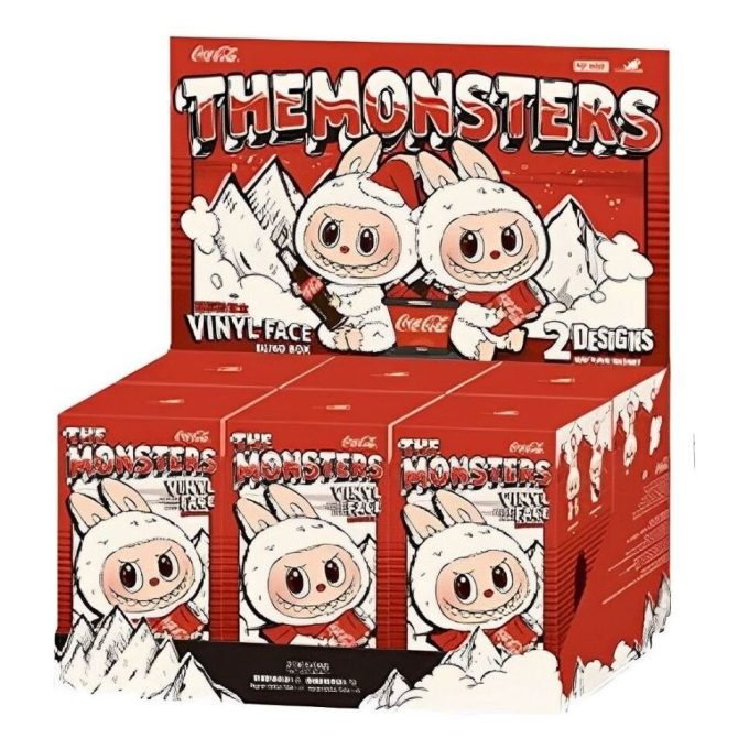 Pop Mart x Coca Cola The Monsters Labubu, confezione sigillata (6 scatole cieche)