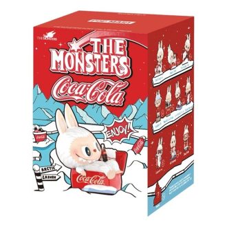 Pop Mart x Coca-Cola The Monsters Labubu Figure in confezione sigillata (1 scatola cieca)