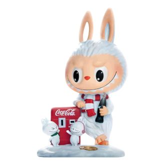Pop Mart x Coca-Cola The Monsters Labubu Figure “Mysterious Snowman” Edizione Segreta
