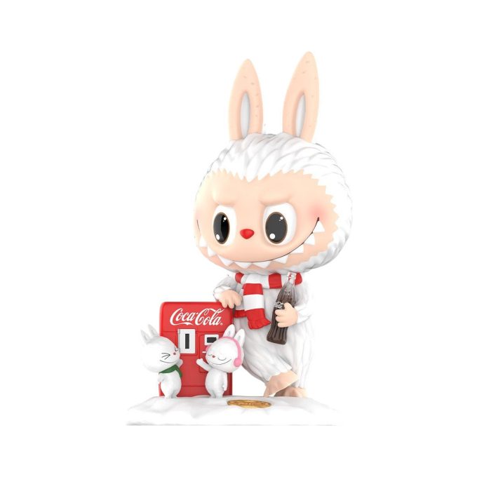 Pop Mart x Coca-Cola The Monsters Labubu Figure “Piccolo pupazzo di neve”