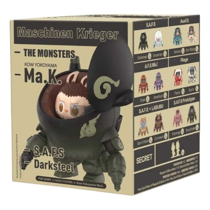 Pop Mart x Kow Yokoyama MA.K.The Monsters Labubu Confezione sigillata (1 scatola cieca)