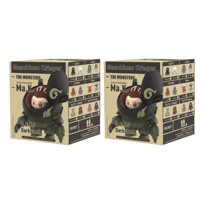 Pop Mart x Kow Yokoyama MA.K.The Monsters Labubu Confezione sigillata (2 scatole cieche)