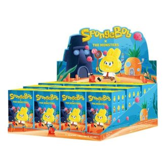 Pop Mart x Spongebob The Monsters Labubu, confezione sigillata (12 scatole cieche)
