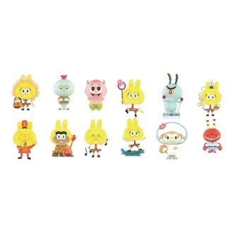 Pop Mart x Spongebob The Monsters Labubu confezione sigillata (1 scatola cieca)