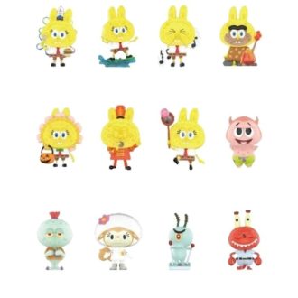 Pop Mart x Spongebob The Monsters Labubu, confezione sigillata (12 scatole cieche)