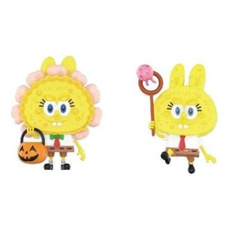 Pop Mart x Spongebob The Monsters Labubu “Jack O Lantern e Jellyfish Catcher”