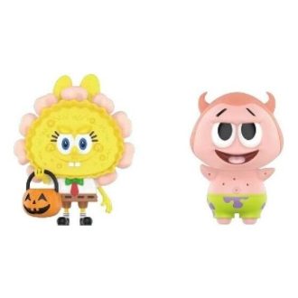 Pop Mart x Spongebob The Monsters Labubu “Jack O Lantern e Patrick Star x YAYA”