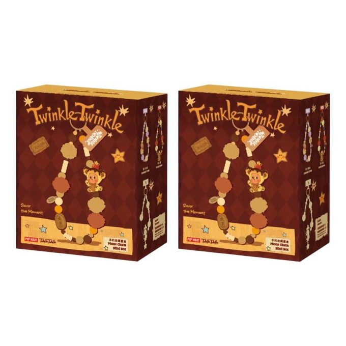 Pop MartStars Delicious Moments Collection – Custodia sigillata con cordino per cellulare (2 scatole cieche)