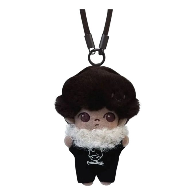 Portachiavi di peluche Dimoo Crush on Coffee “Heartfelt Espresso” Edizione segreta