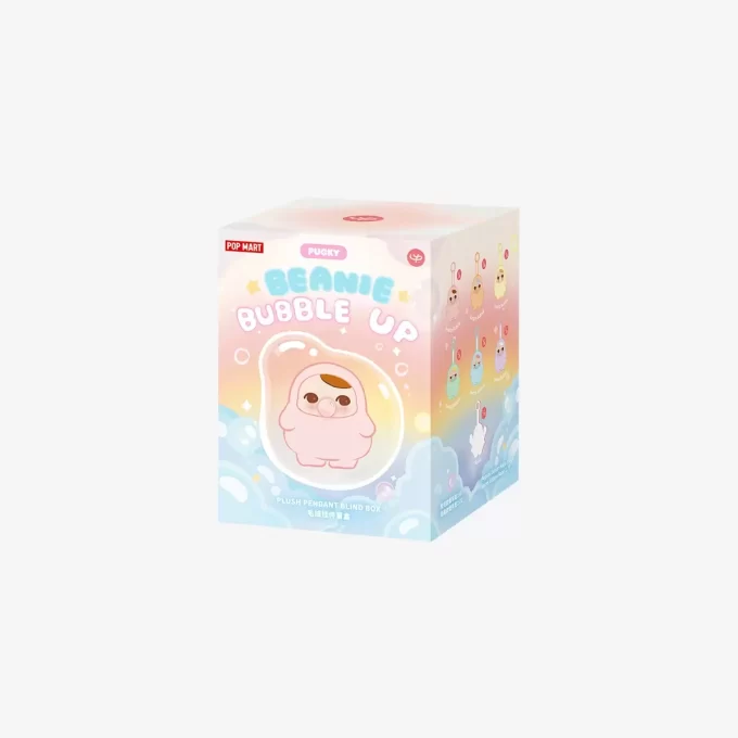 PUCKY BEANIE BUBBLE UP SERIES – Ciondolo di peluche in scatola cieca PUCKY BEANIE BUBBLE UP SERIES – Ciondolo di peluche in scatola cieca