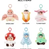 PUCKY Forest Party Series – Ciondolo in peluche in vinile, scatola cieca