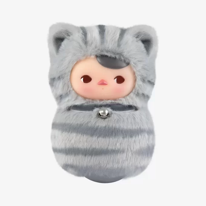 PUCKY Roly-Poly Kitty Series – Peluche in vinile Blind Box