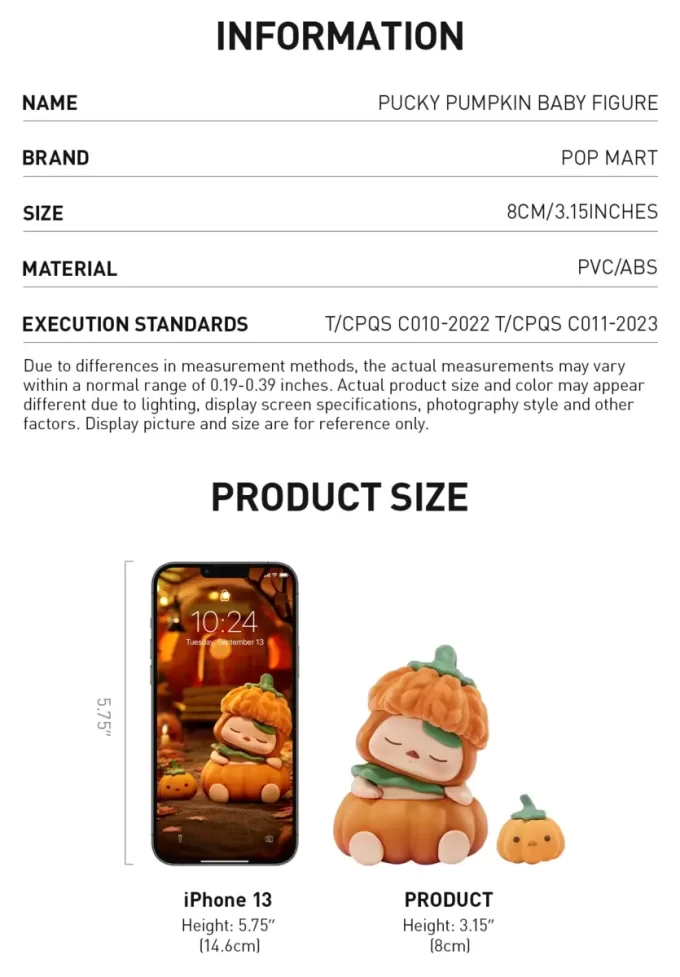 PUCKY Zucca Baby Figure