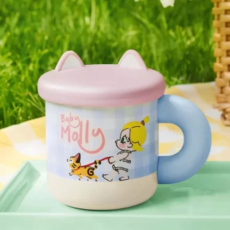 Serie Baby Molly e Baby Tabby – Coppa con orecchie di gatto