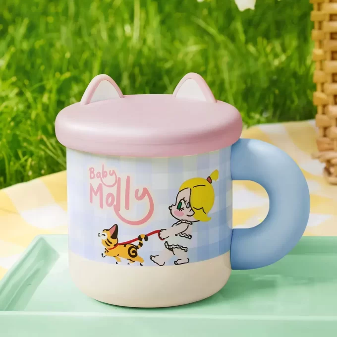 Serie Baby Molly e Baby Tabby – Coppa con orecchie di gatto
