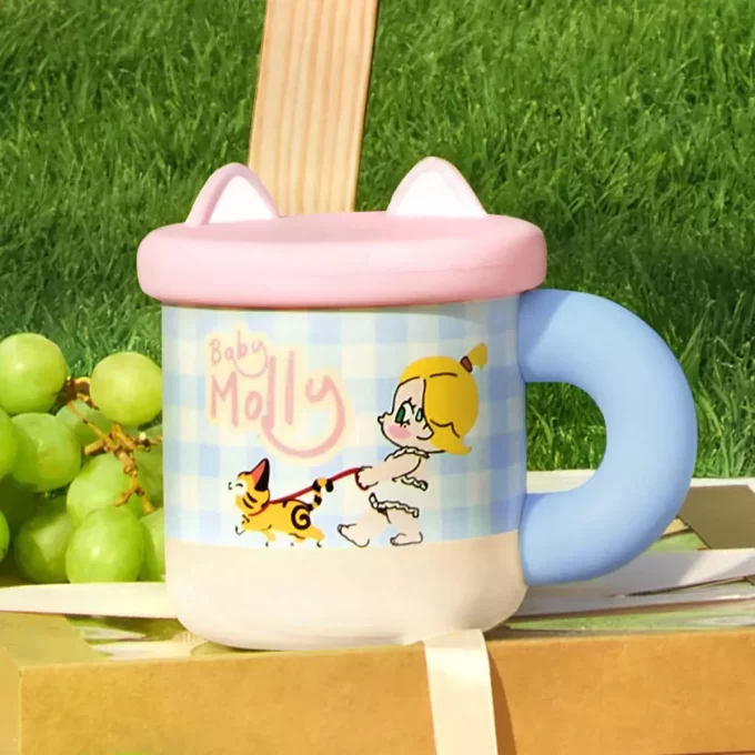 Serie Baby Molly e Baby Tabby – Coppa con orecchie di gatto